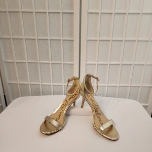 Sam Edelman Gold Pumps Heels Size 7.5